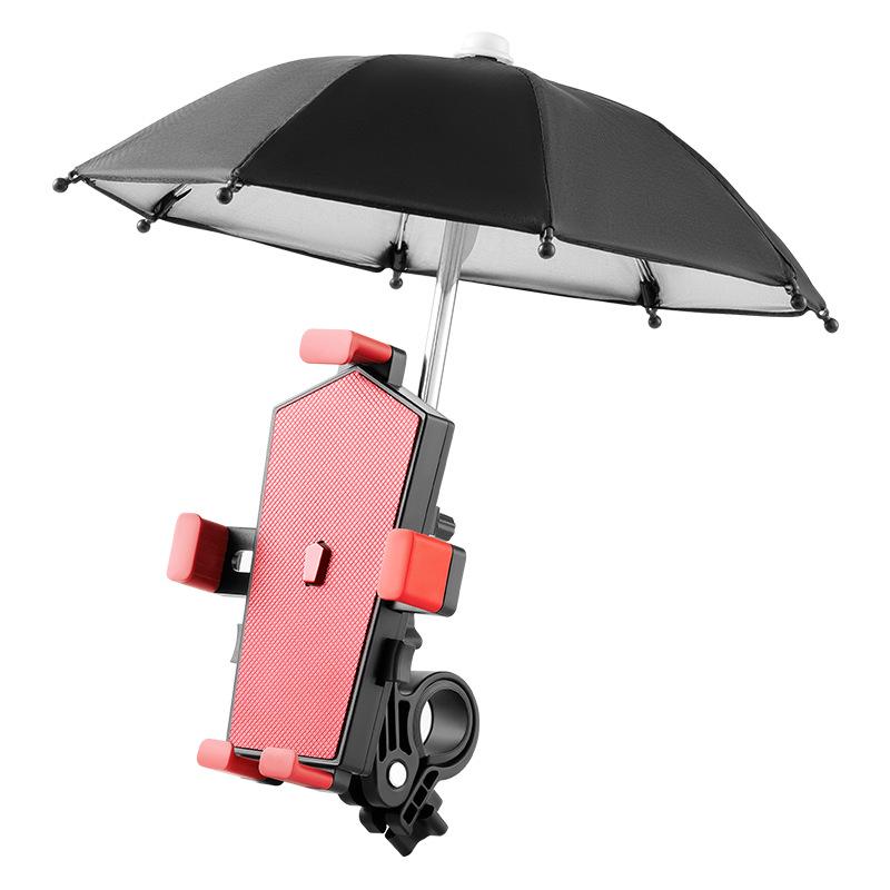 360° Rotatable Phone Mount with One-Key Lock for Bicycle and Electric Scooter