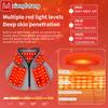 Red Light Bead Heated Neck Gaiter Relieves Cervical Soreness Discomfort Shoulder Muscle Stiffness Suitable For Neck Massager