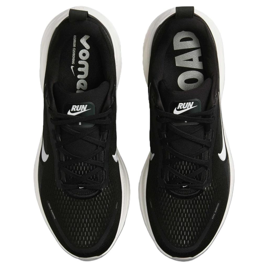 Nike Vomero 18 Men's Black Coconut Milk Light Iron Ore Summit White ZoomX ReactX Cushioned Road Running Sneakers HM6803-007