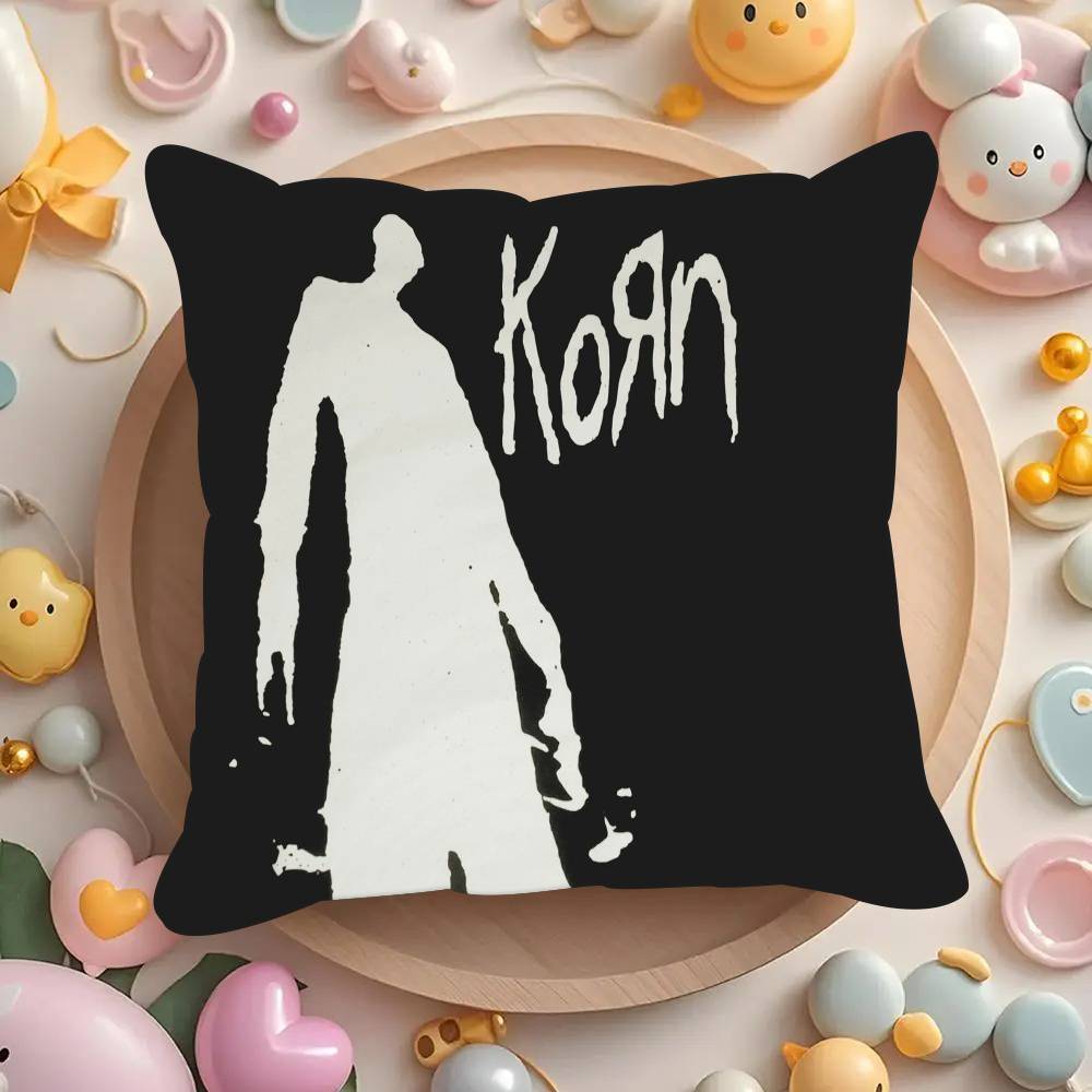 Rock Band K-Korn Cushion  Pillowcases cushion covers living room sofas home decor gifts
