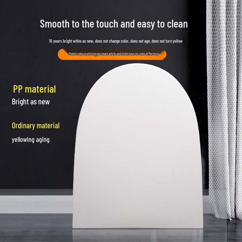 Homeglen Universal Slow-Close Quick-Release Toilet Seat