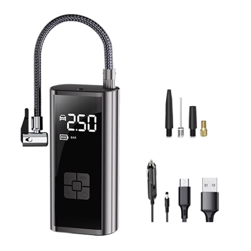 Handheld Electric Digital Tire Inflator with LED Light Tire Pump