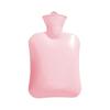 Portable High-Density PVC Hot Water Bag with Plush Cover - Explosion-Proof Winter Hand Warmer