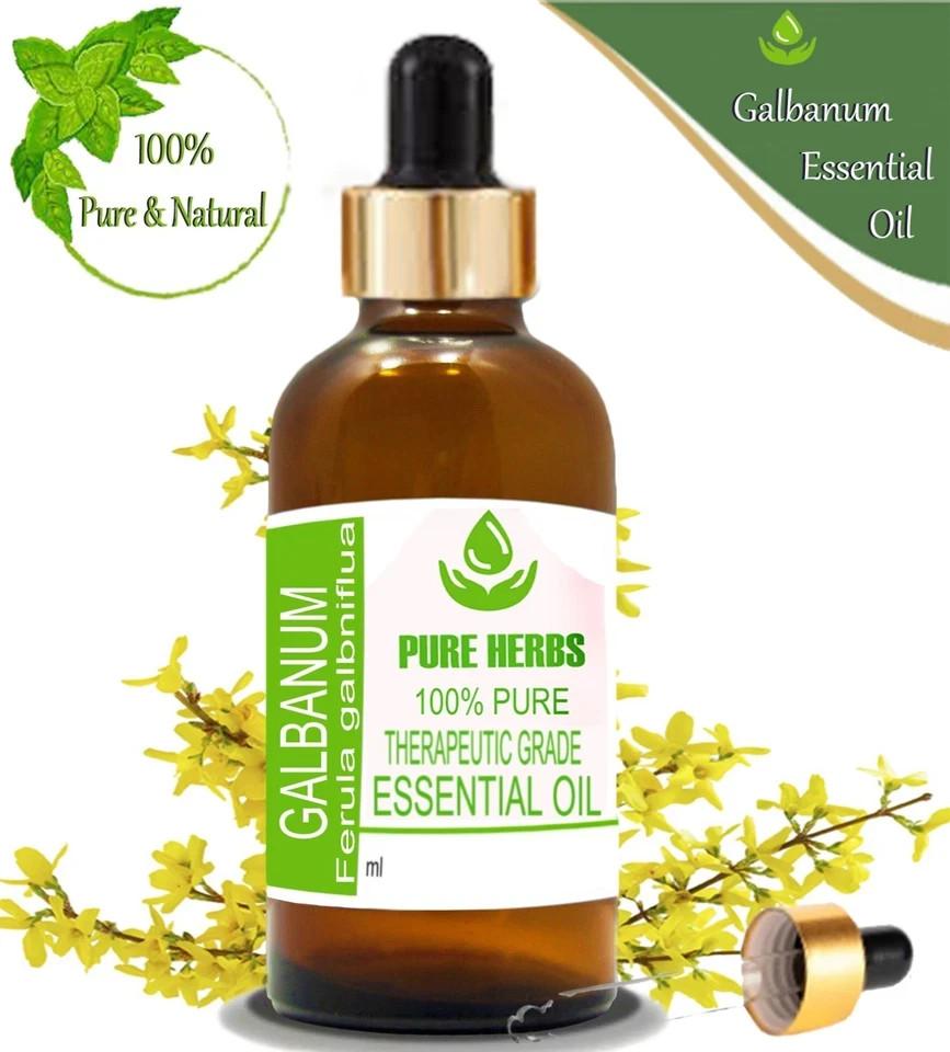Pure Herbs Galbanum 100% Pure Ferula Galbaniflua Essential Oil UKZA 562