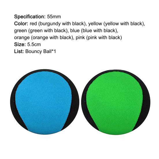55mm Children Adult Bouncing Floating Water Bouncy Ball Toy for Swimming Pools