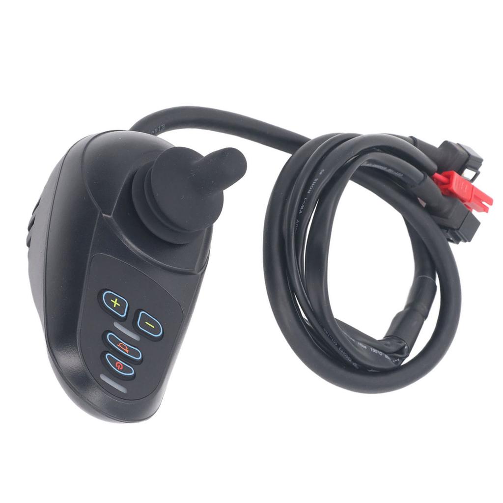 Electric Wheelchair Power Controller 50A 4 Keys Brush Electric Wheelchair Joystick Controller DC24V