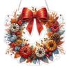 Diamond Painting DIY Pendant Kit 2D Autumn Single Side 9.65x9.45in PET Metal Hanging Chain Drill Tools Full Set