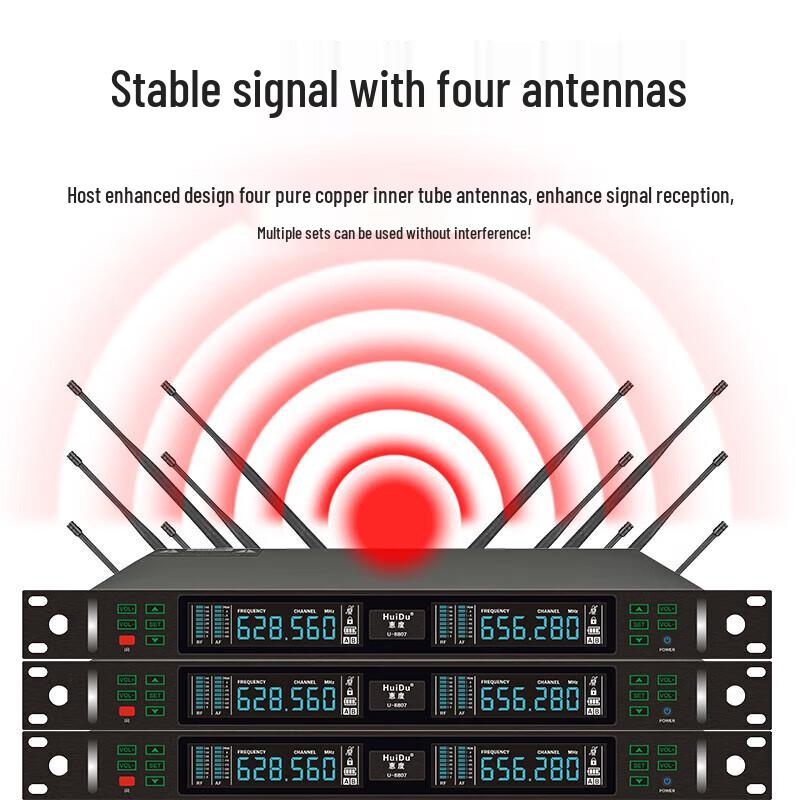 HuiDu Professional Wireless Microphone System (CN version)