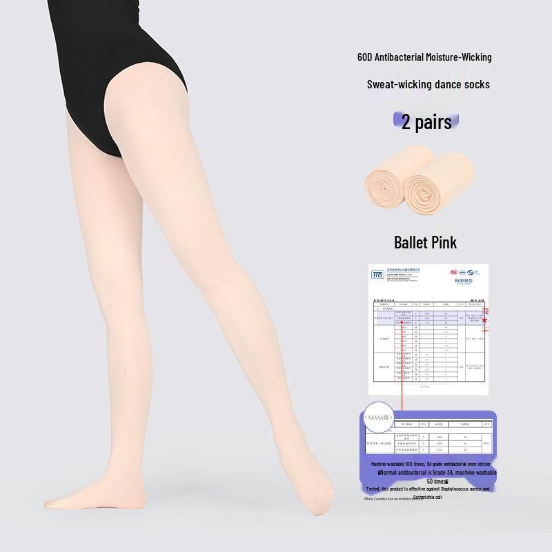 Adult Ballet Dance Practice Tights & Gymnastics Socks