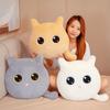 Kitten Plush Cartoon Toy Cute Black And White Doll Girls Office Sofa Cushion