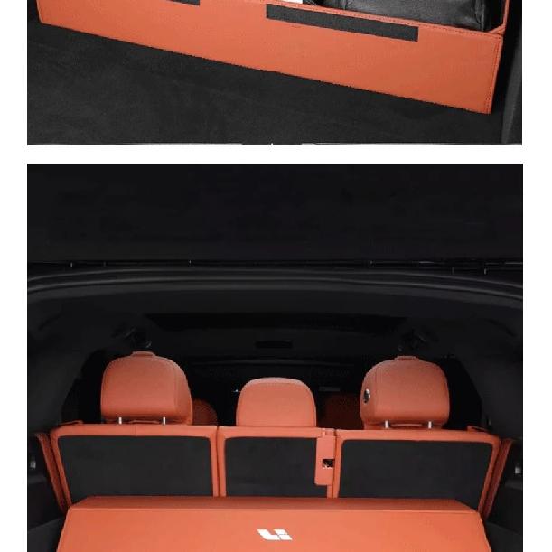 Organizador Dobrável para Porta-Malas de Carro para LiXiang ONE L6 L7 L8 L9 MEGA - Acessórios para Carro Caixa de Armazenamento Interna para Porta-Malas, Organizador de Gadgets para Carro