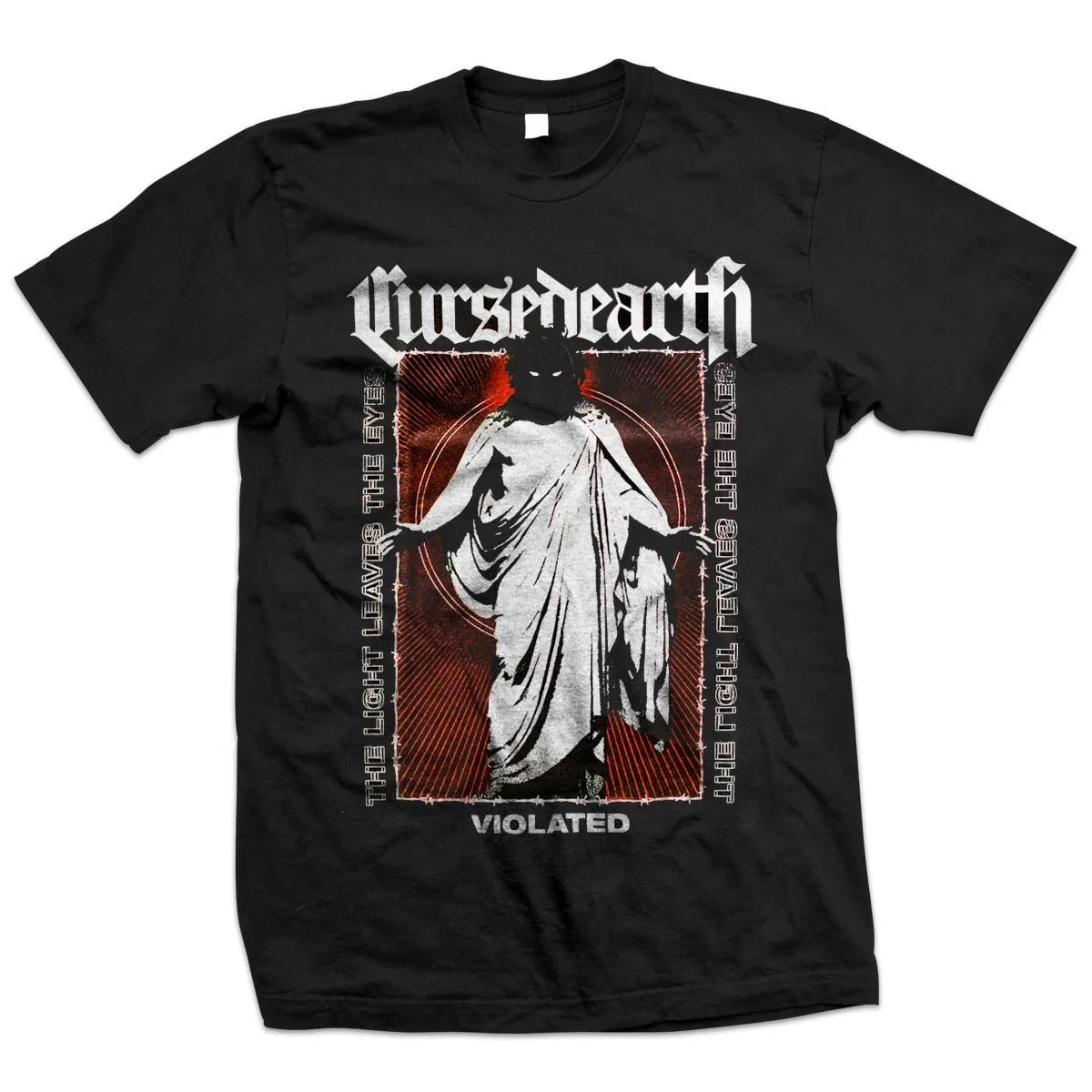 New Music Cursed Earth  Violated  T Shirt XL