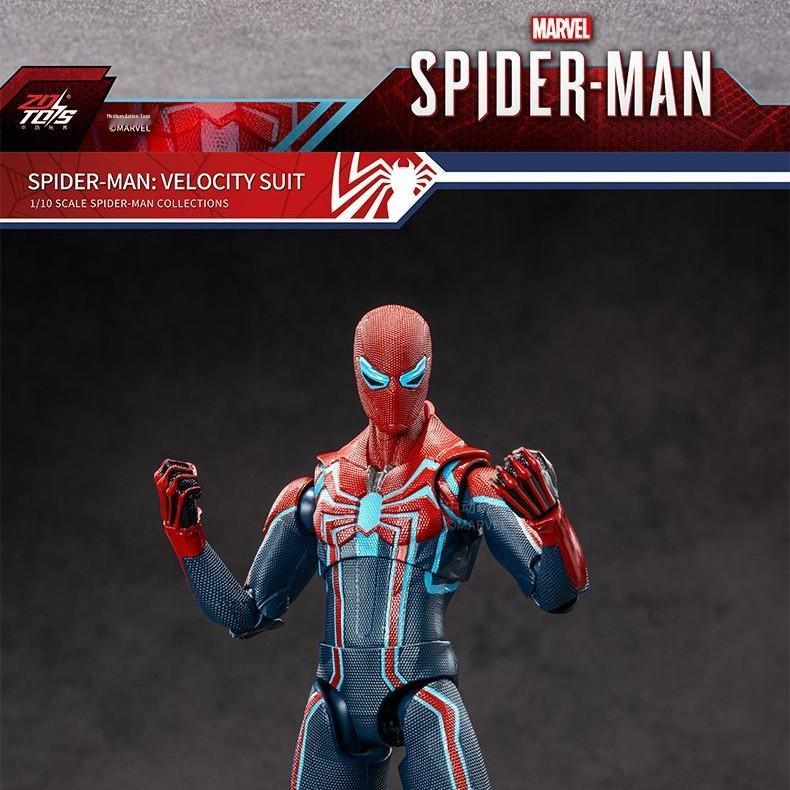 Chinese Anime Avengers Spider-Man Velocity Suit Action Figure