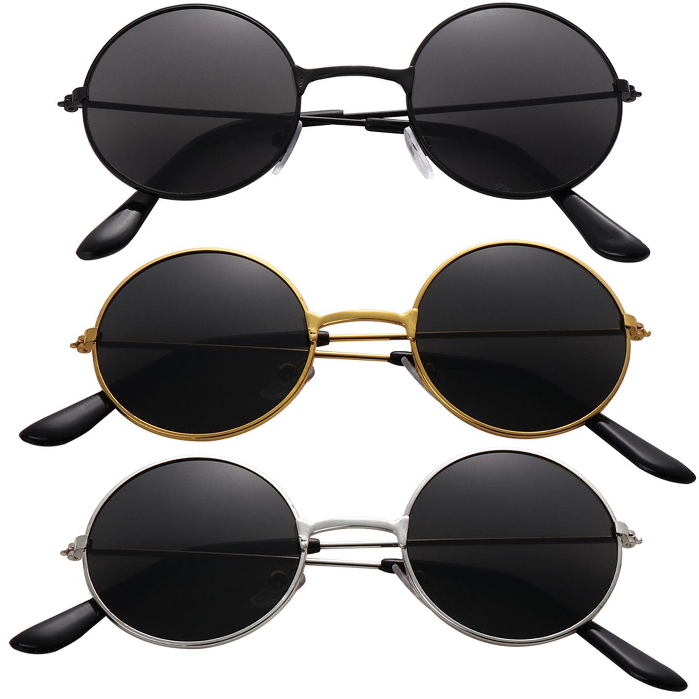 

Product Streetwear Color Film Reflective Eyewear Retro Round Sun Glasses Children Sunglasses