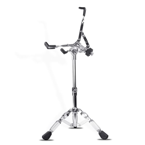 AKOZLIN Snare Stand, 10"-14" Metal Drum Stand with Drum Stick Bag, Durable Tripod Design, 16.5-22.5 inches Tall, Practice Pad Stand