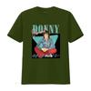Vintage 70er Retro Donny Osmond Musikstar Print Lässiges T-Shirt Vintage Herren Dehnbar Unisex Grafik Mode