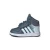 Neo Hoops Mid 2.0 I TD Mid Top Skateboard Shoes Blue White Infant And Toddler FW4925