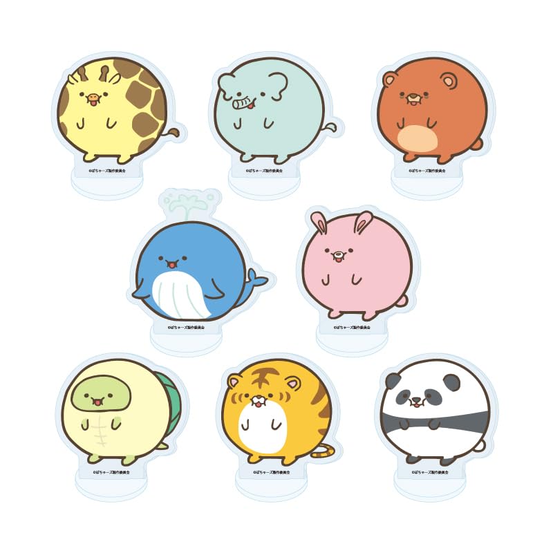 

Pochars 02 [Official & Original Illustration] Acrylic Petit Stands 8-Piece Box