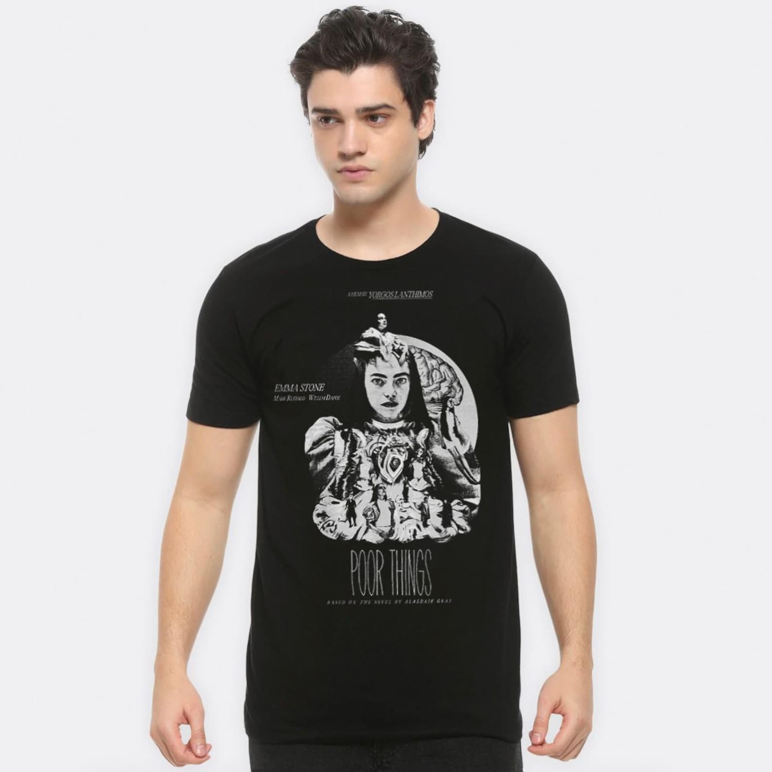 Poor Things Emma Stone T-Shirt, Men s and Women s Sizes (MOV-78031) S