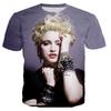New Summer Tide Little Elder Sister Picture Men T-Shirts  Casual 3D Print Tees Hip Hop Personality Round Neck Short Sleeve  Tops