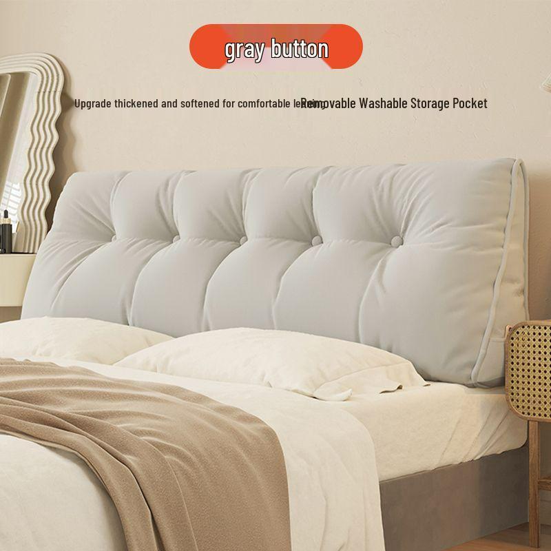 G5Z Washable Bedside Cushion: Triangle Backrest & Lumbar Support Pillow