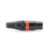 XLR 3Pin Female Connectors with Metal Construction for Long Performances in Sound Gear