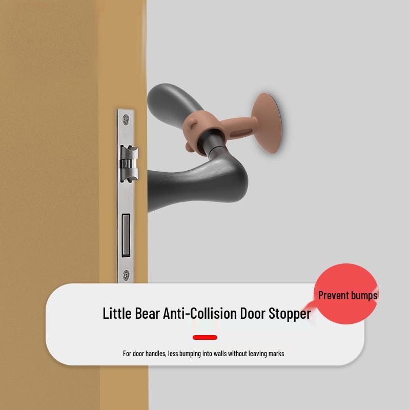 Silicone Cat Paw Door Handle Cover: Mute, Anti-Collision, and Protective