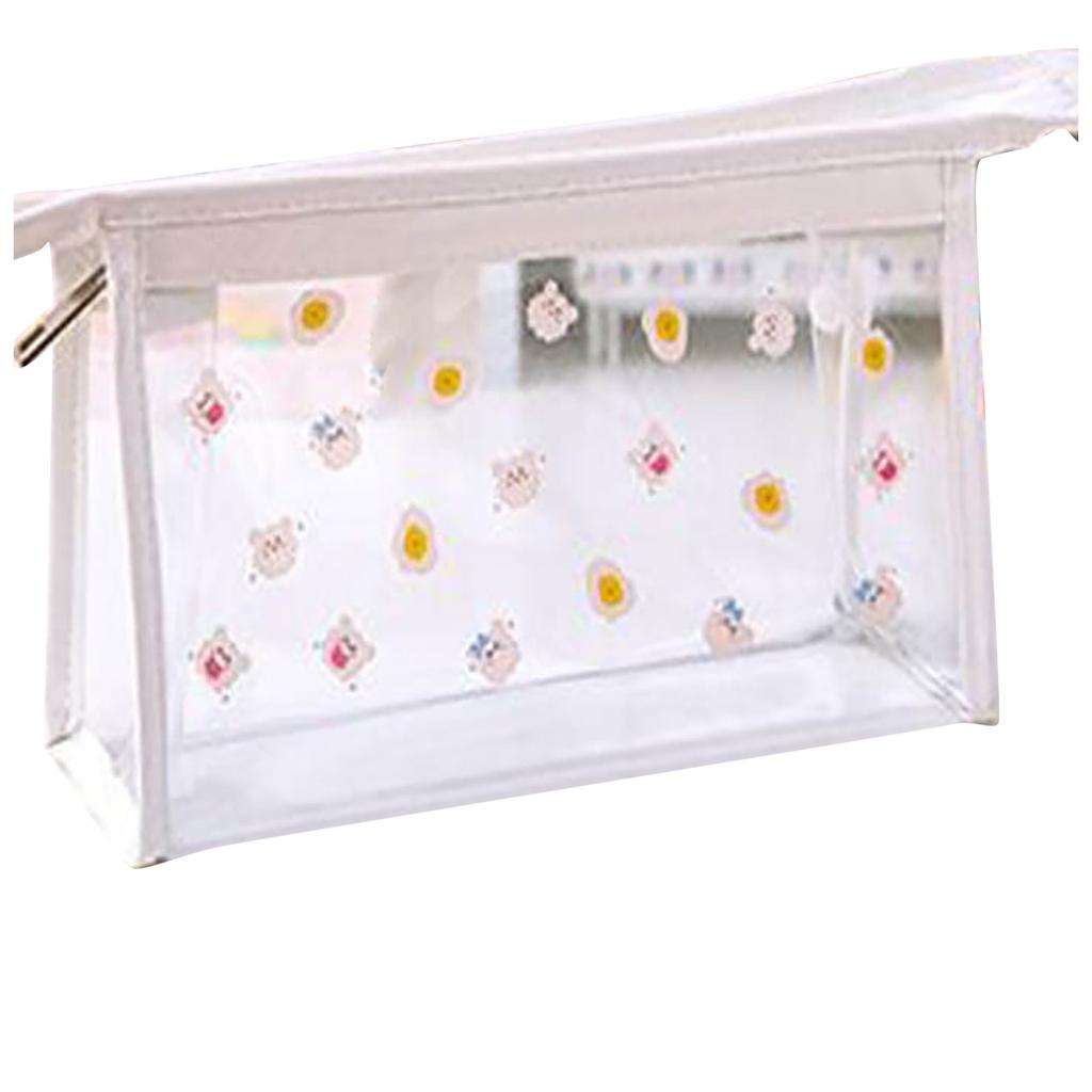 Large-capacity Transparent Pencil Case Storage Bag Stationery Box Stationery Bag