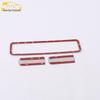 19 A200L Rear Cup Holder Decorative Frame Bright Ring Car Accessory