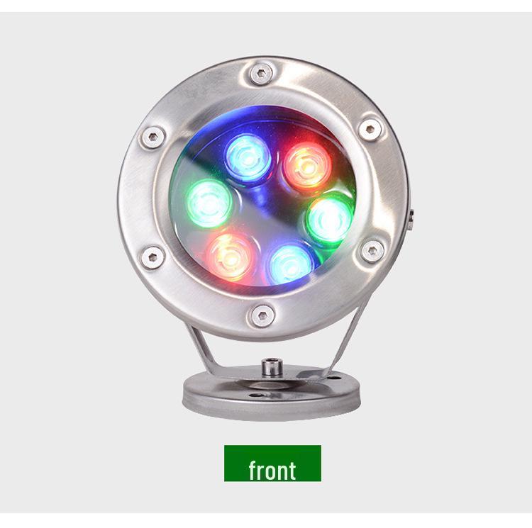 LED Underwater RGB Spotlight: Waterproof, DMX512, Low Voltage for Outdoor Pools and Fountains