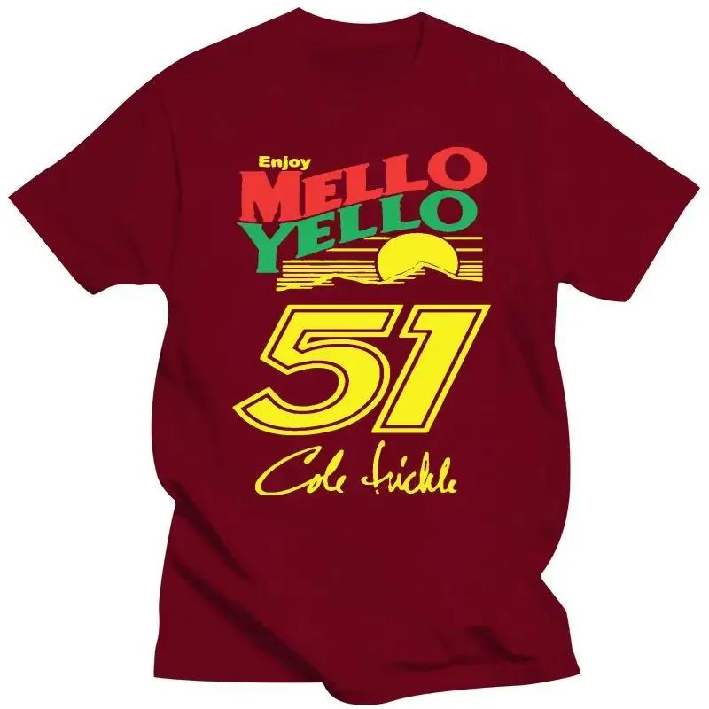 Heavyweight Informal New New 2024 Cole Trickle Days Of Thunder Mello Yello 51 Usa Size S To 5Xl TShirt En1 Popular Tee Shirt