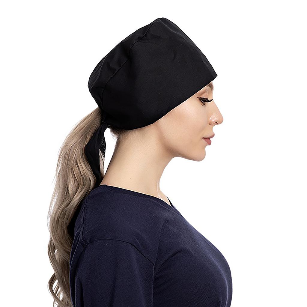 Women's Fashion Solid Color Sweat-absorbent Work Cap  Cap