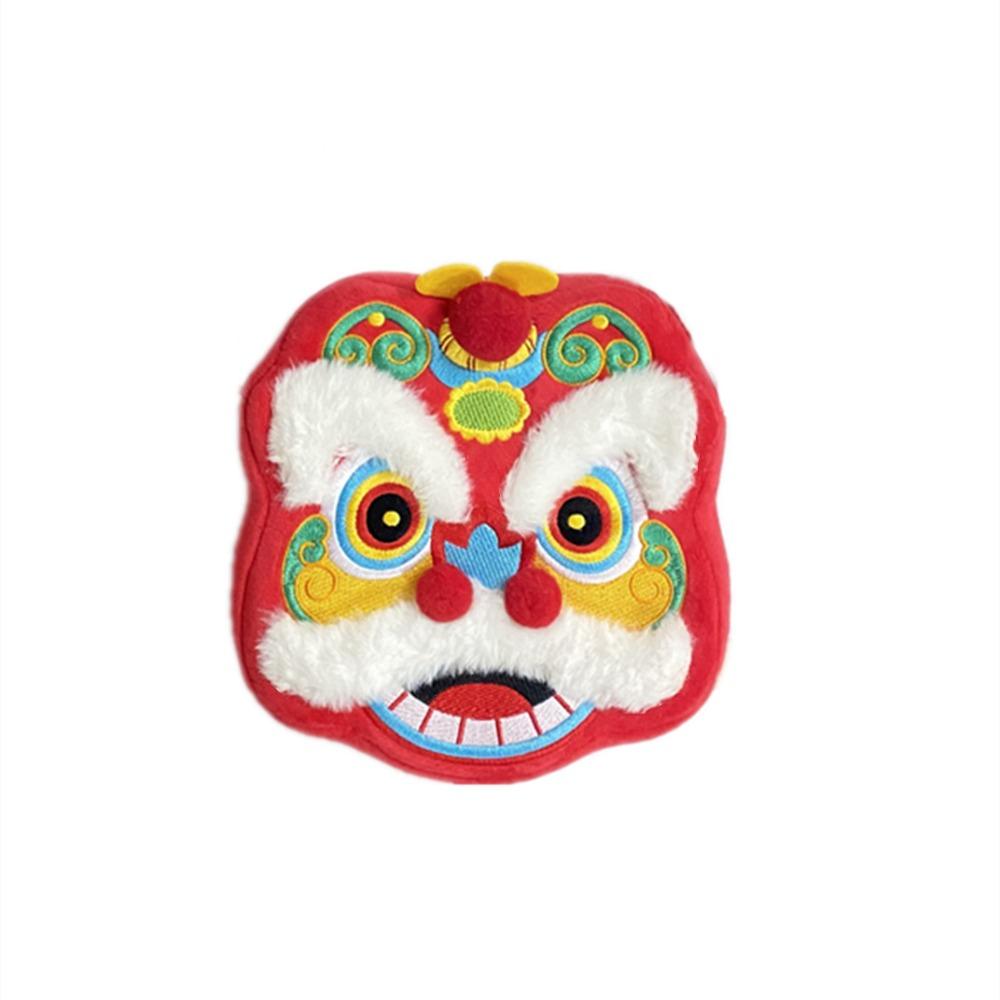 Wallet Chinese Dancing Lion Bag Plush Lion Dance Coin Pruse Cute Chinese New Year
