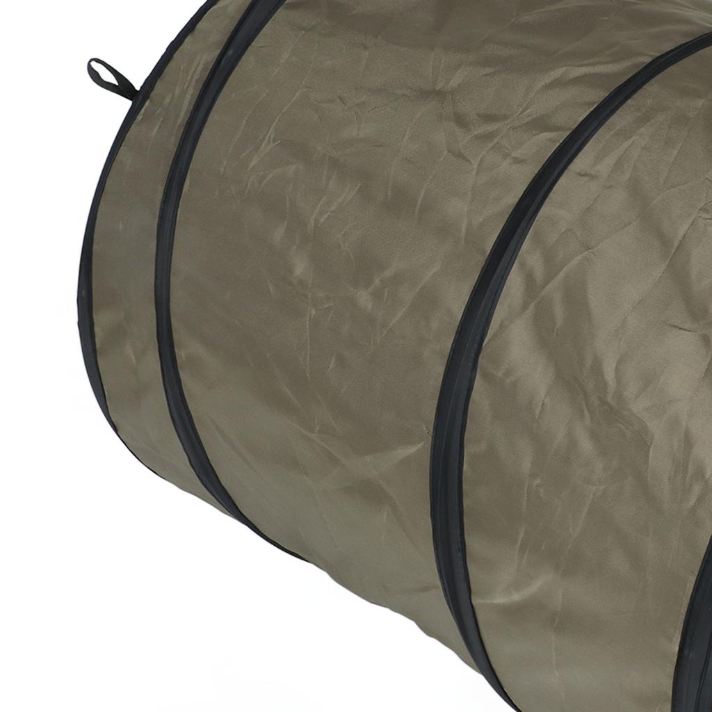 Collapsible Trash Can Waterproof Oxford Cloth Portable Camping Trash Can for Outdoor Balcony Garden