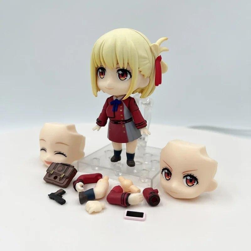 Chisato Nishikigi Anime Figure Lycoris Recoil Action Figure Takina Inoue Figurine Collectible Model Doll Toys Gifts