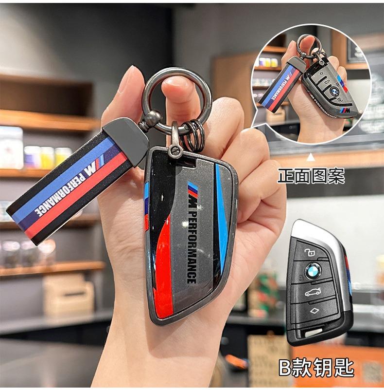 New Sport Style Car Key Cover Case Shell For BMW 1 2 3 5 7 Series X1 F48 X3 G20 X4 X5 G05 X6 F16 M40i M440i G02 G31 G23 F34 F15 kycp51