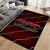 Vintage Formula 1 Racing Car Speed Art Area Rug, Non-Slip Washable Throw Carpet for Living Room Bedroom Entryway Home