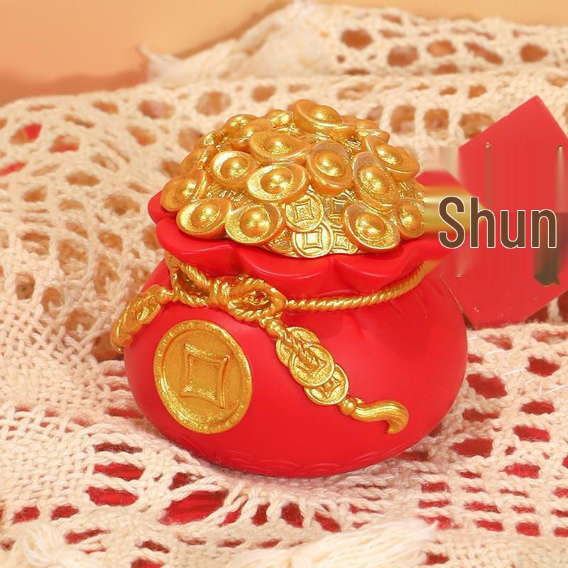 

Year of the Snake Resin Dragon and Snake Dance Mascot: Zodiac Desktop Ornament & Birthday Gift