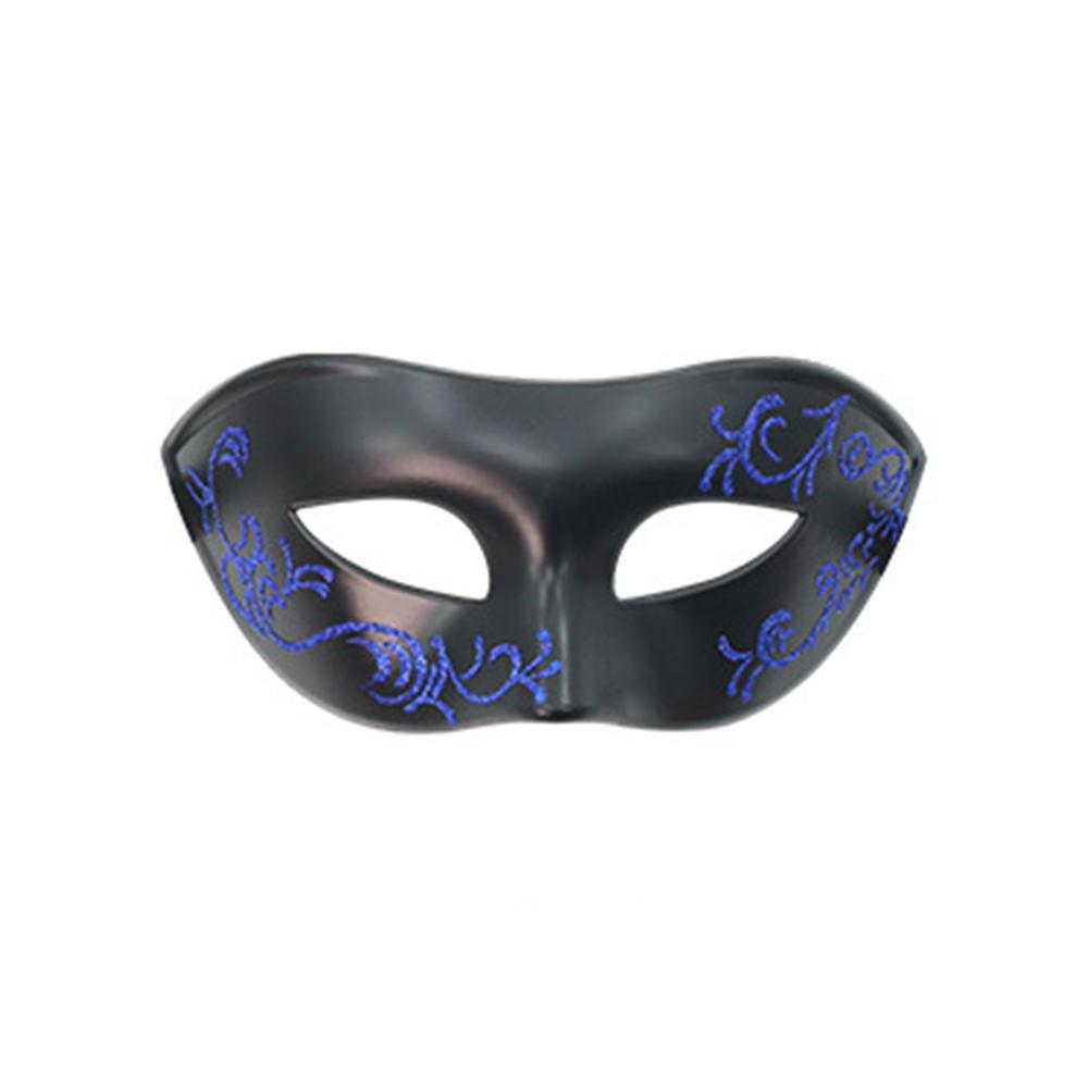 Painted Beauty Half Face Mask Retro Jazz Prince Mask Couple Masks Halloween Party Mask Prop Christmas Masquerade Party Gift