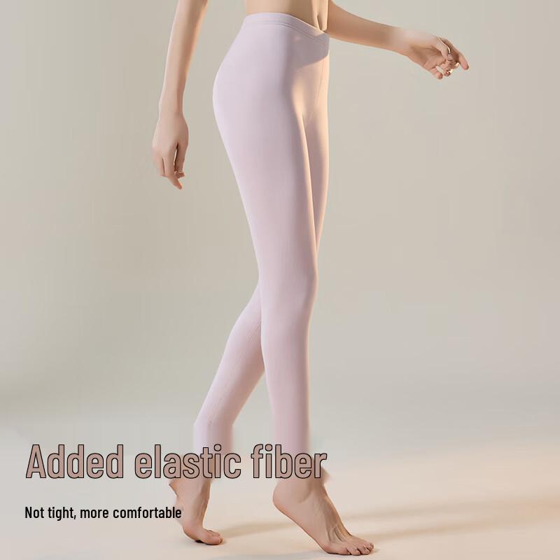 GUJIN Women's Pink Super Soft Fleece Lined Thermal Leggings