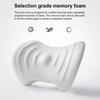 Back Car Interior Cushion Lumbar Pillow Auto Lumbar Support Pillow Memory Foam Supportive Pillow Vehicle Supplies