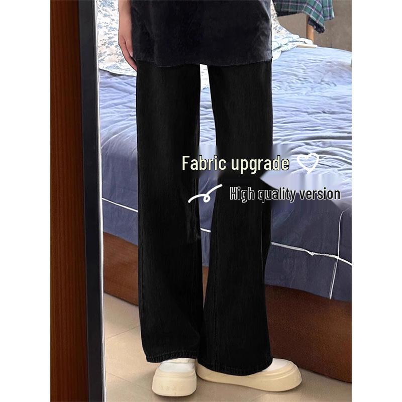 Women's Plus Size High-Waisted Fleece-Lined Slim-Fit Jeans