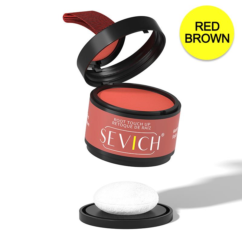 SEVICH Magiczny puszysty puder do włosów linia włosów cień korektor do włosów korzeń zakrywający szary zasięg Unisex natychmiast 9 kolorów