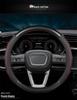 BYD Qin Plus Carbon Fiber Steering Wheel Cover: Non-Slip, All-Season, for Qin Plus DMI