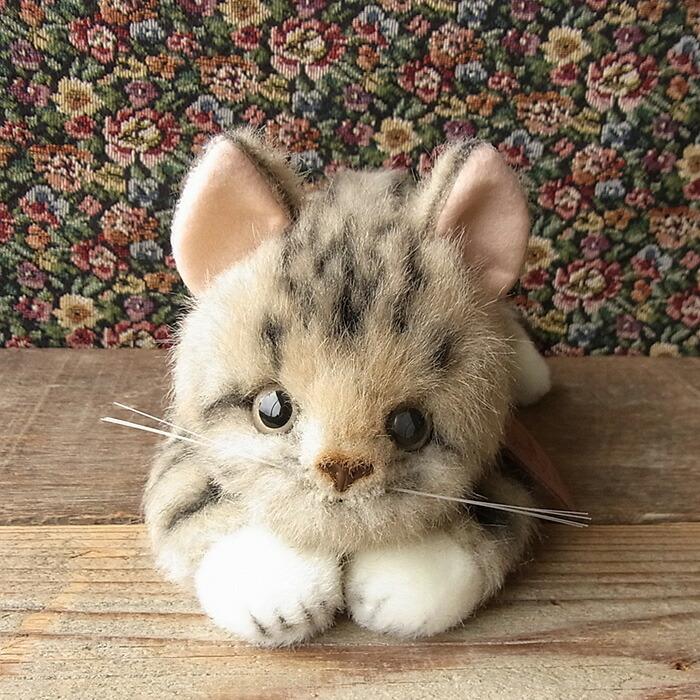 

Delivered in simple wrapping [Sanei Boeki Onedari CAT Ame-sho Brown Stuffed Toy] Cat Stuffed Toy Realistic Looks Like the Real Pet