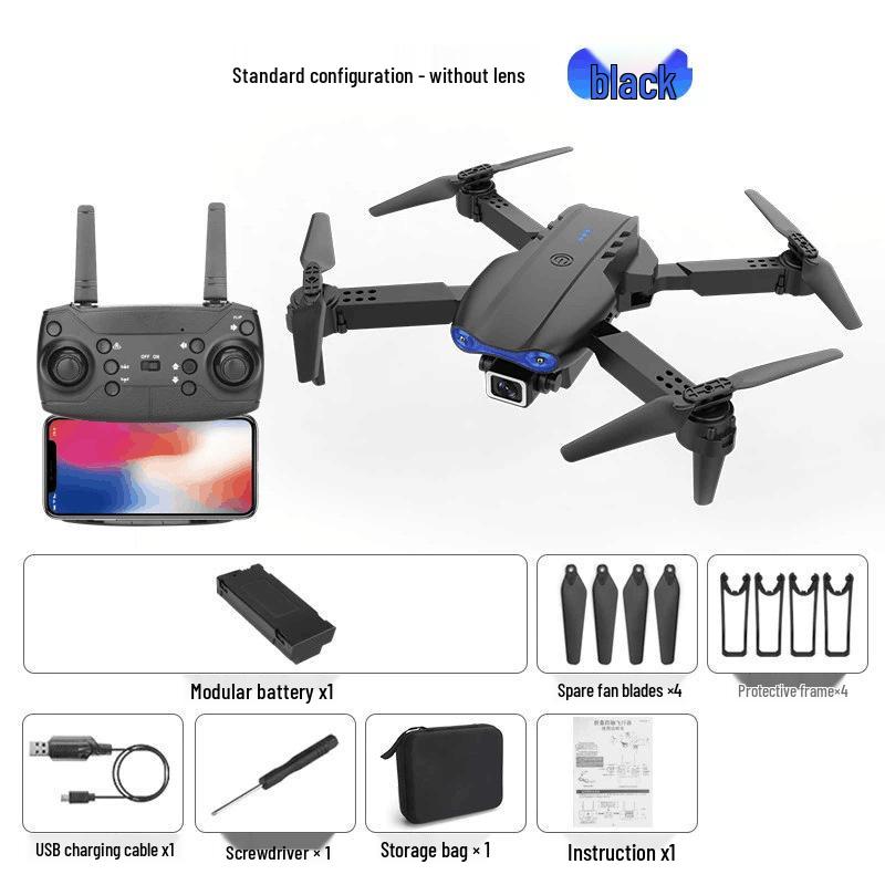 K3 Folding Drone: HD Aerial Photography, Dual-Camera, Four-Axis, Fixed-Height Remote Control E99Pro.
