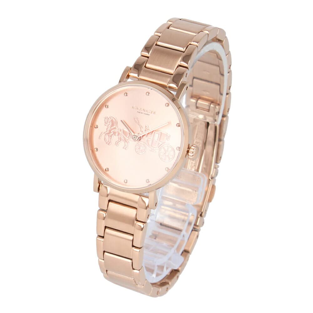 

COACH Perry Collection Bracelet Watch Rose Gold 14503793 Watch [Coach] Women s [Item]