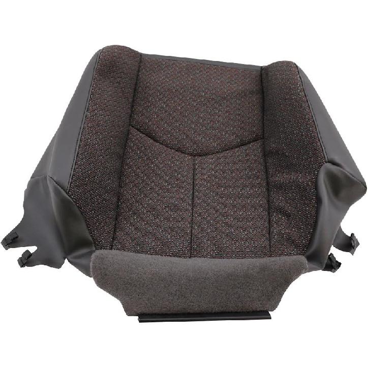 Driver Side Bottom Cloth Seat Cover, Gray Front Driver Bottom Seat Cover Fit for 2003-2007 Chevy Silverado/GMC Sierra 1500 2500 3500 HD