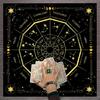 23x23In Board Game Card Magician Daily Pad Tarot Tablecloth Rune Divination Altar Tarot Patch Table Cover Table Cloth