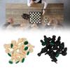 Chess Pieces Plastic Chess Pieces Only 65MM Height Chessmen for Family Gatherings Picnic Camping